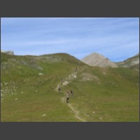Monte plus ou moins roulante au col de Mary