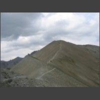 Le superbe single entre la Tte de Girardin et le col